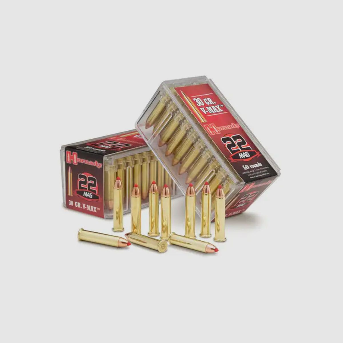 AMMUNITION – HORNADY – 22 WMR 30 gr V‑MAX® Varmint Express® Rimfire
