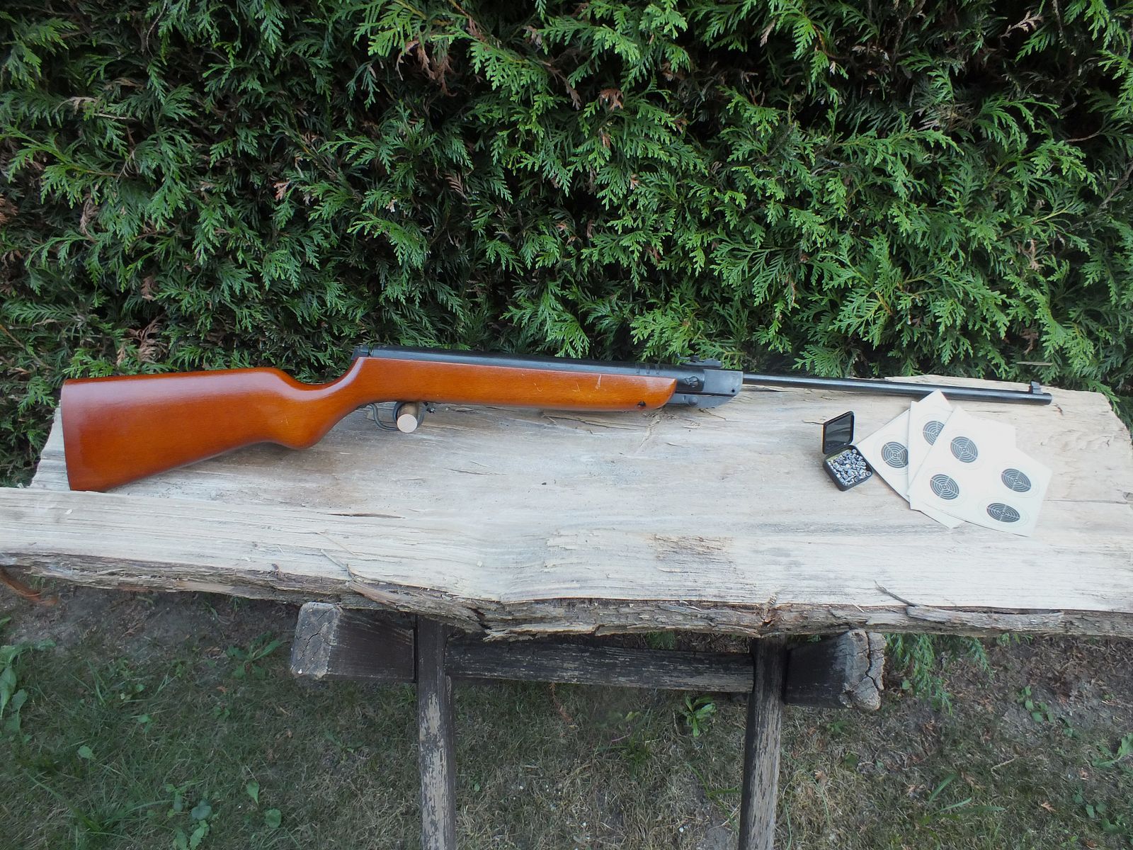 Carabina de aire comprimido DDR Haenel 303- 5, Suhl.