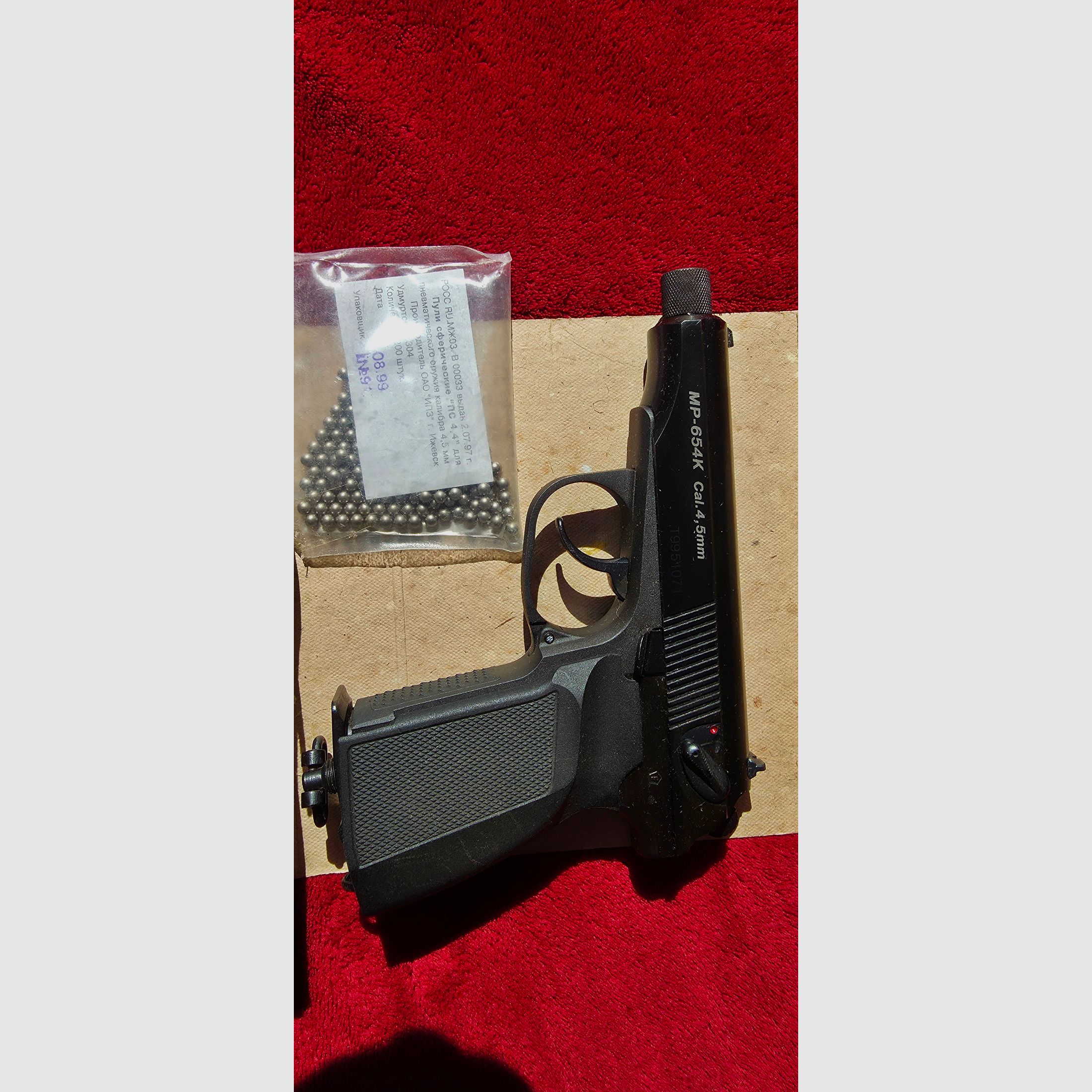 Baikal Makarov co2  kal. 4,5 bb    bj.1999!!!
