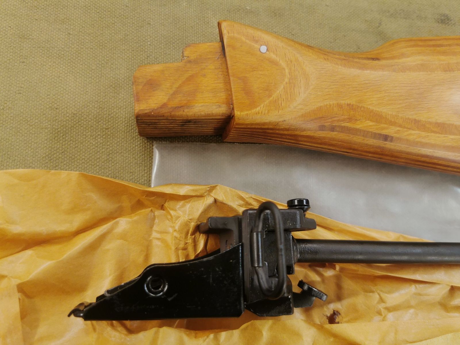 AK 47 Klappschaft Ganzstahl, NVA MPi Klappschaft 