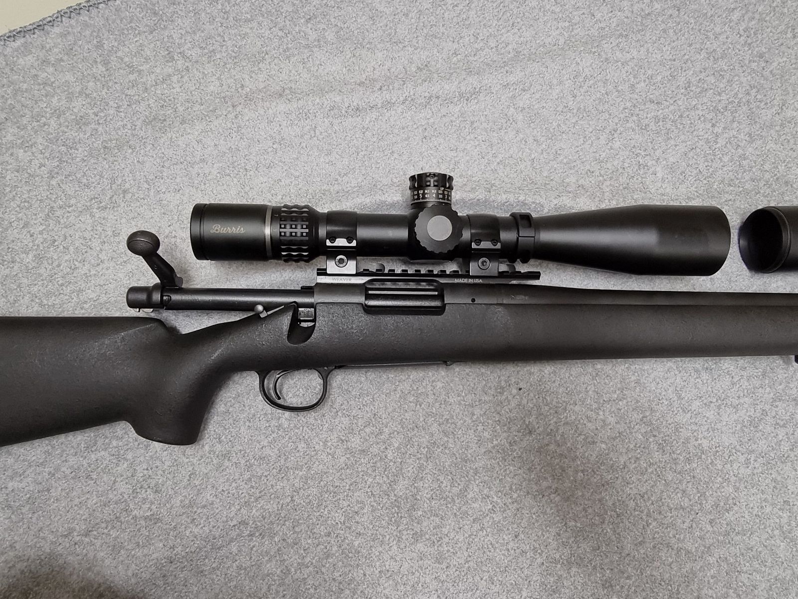 Remington 700 Police .223 Rem. Komplettpaket Long Range Burris XTR II 5-25x25 EAW