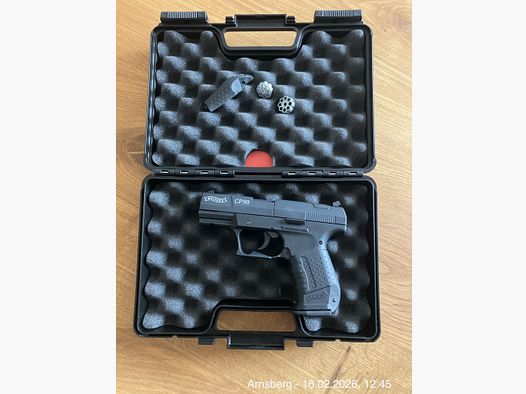 Walther CP99 BLK CO2 pistola 4,5 mm Diabolo