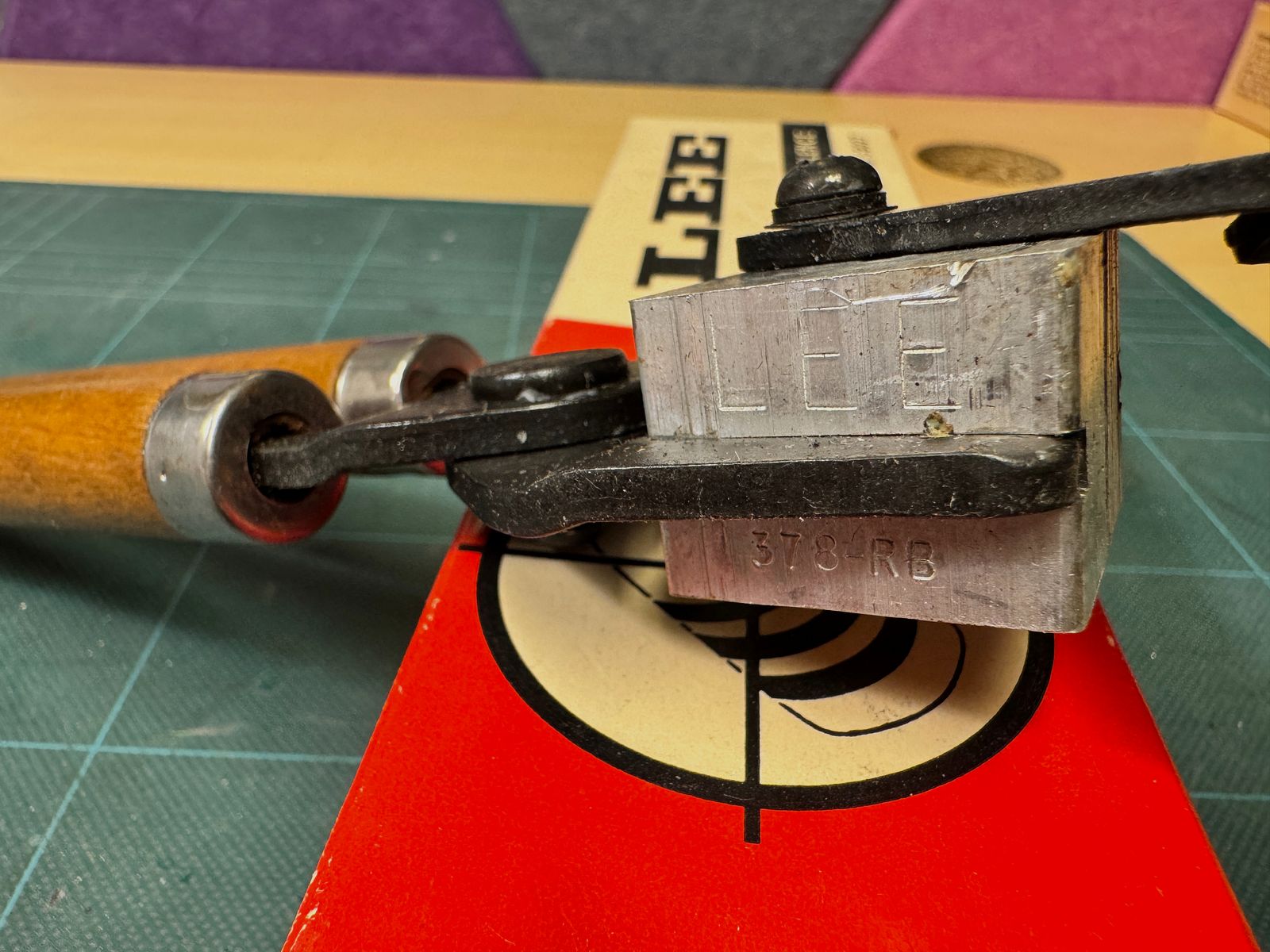 Giesskokille Vorderlader Lee Bullet Mold 378 RB  81gr. für .378 Rund Kugeln