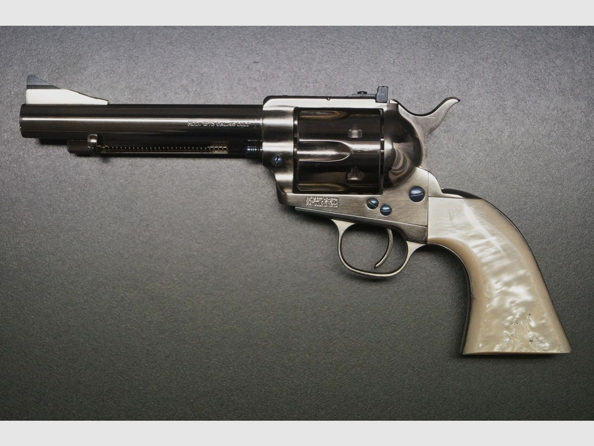 Uberti Cattleman Target Pearl .45 Colt, image 6 sur 6
