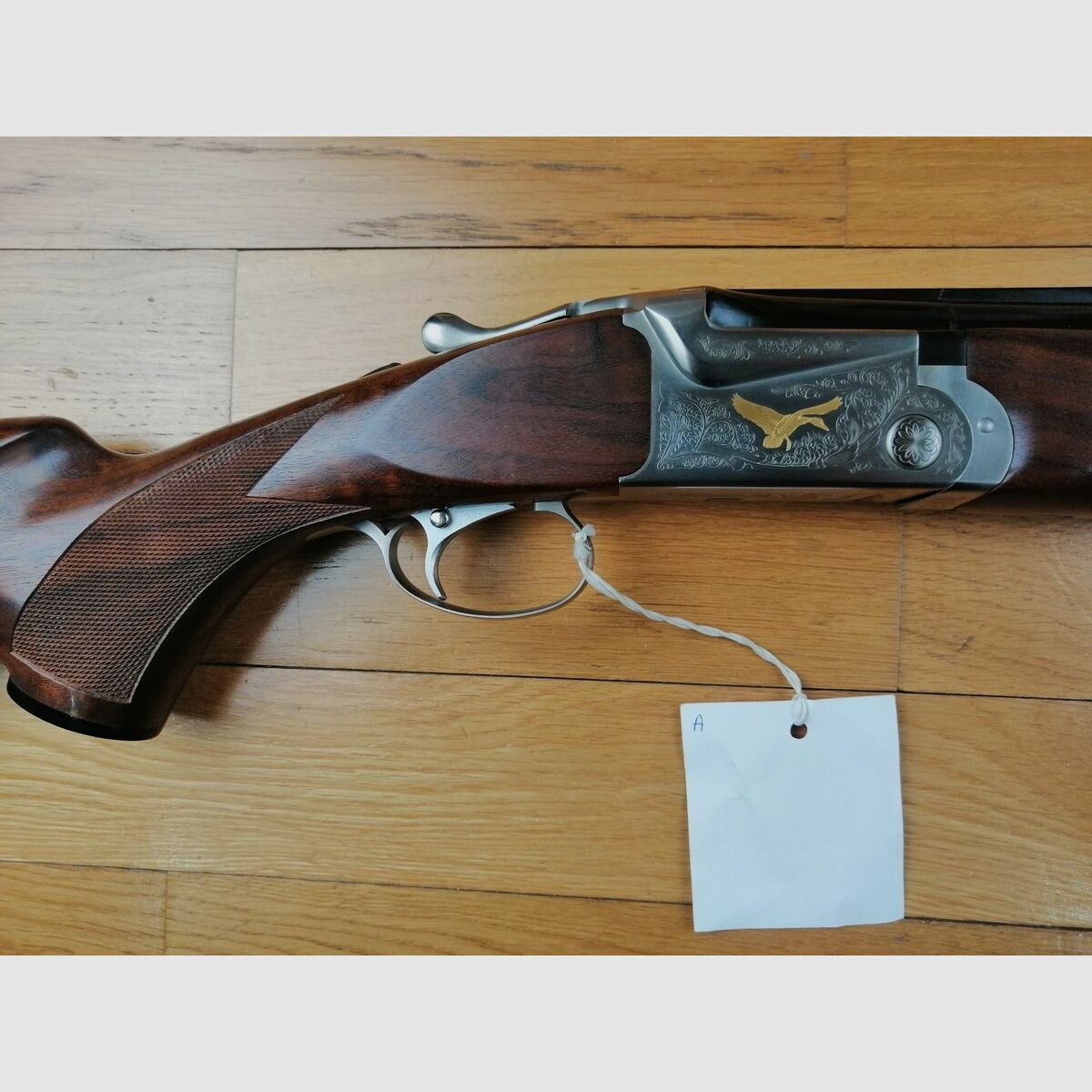 Fusil superposé SKB 605SC- calibre 12/76 – Qualité Made in Japan – Gravures – 5 chokes et clé – NEUF, image 16 sur 22