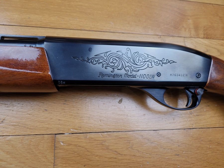 Très beau fusil chasse Remington – modèle 1100 LW – Semi automatique – en 2+1 – Rare calibre 410/76 – Excellent état, image 1 sur 23