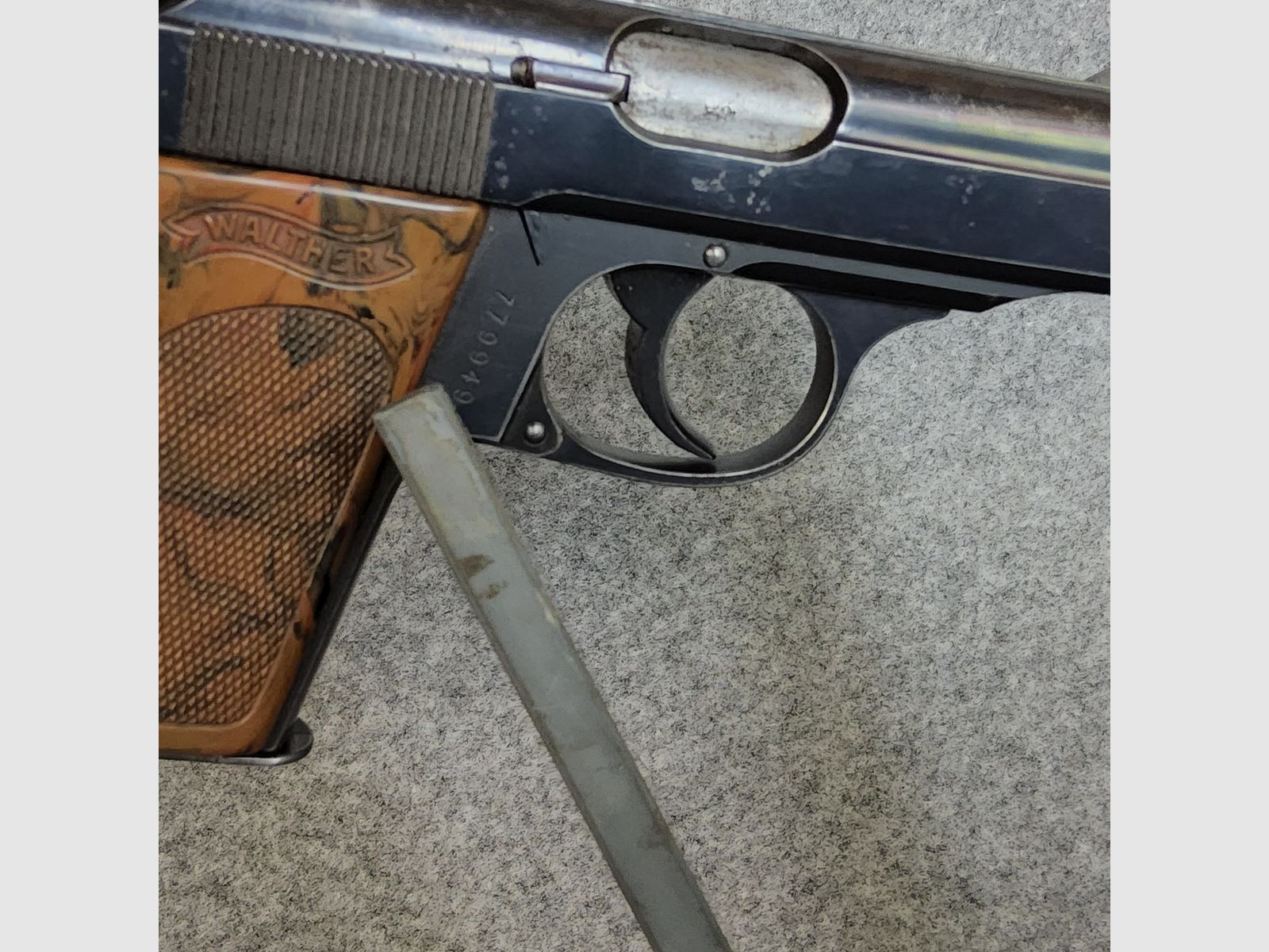 Walther Zella- Mehlis PPK- 90 ° Sicherung
