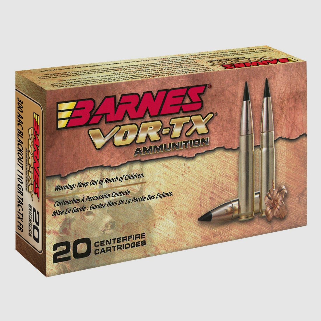 Barnes VOR-TX TAC-TX BT .300 Blackout 7.1g