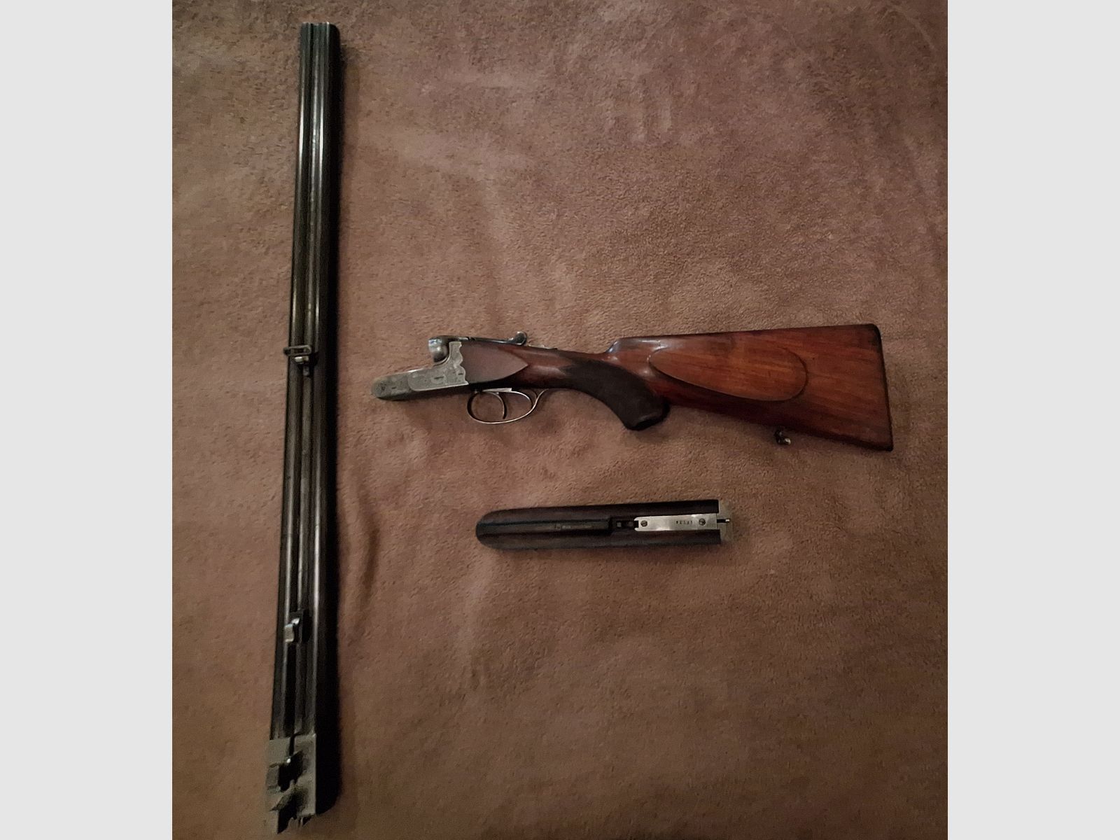 Alte Suhler Doppelflinte Sempert & Krieghoff, Kaliber 16 Rarität Selten 100 Jahre