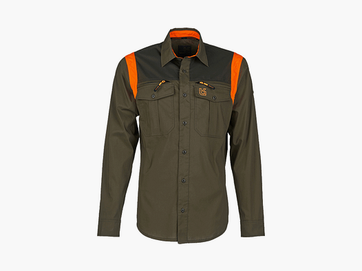 UNIVERS – VALLEY Shirt Green/Orange