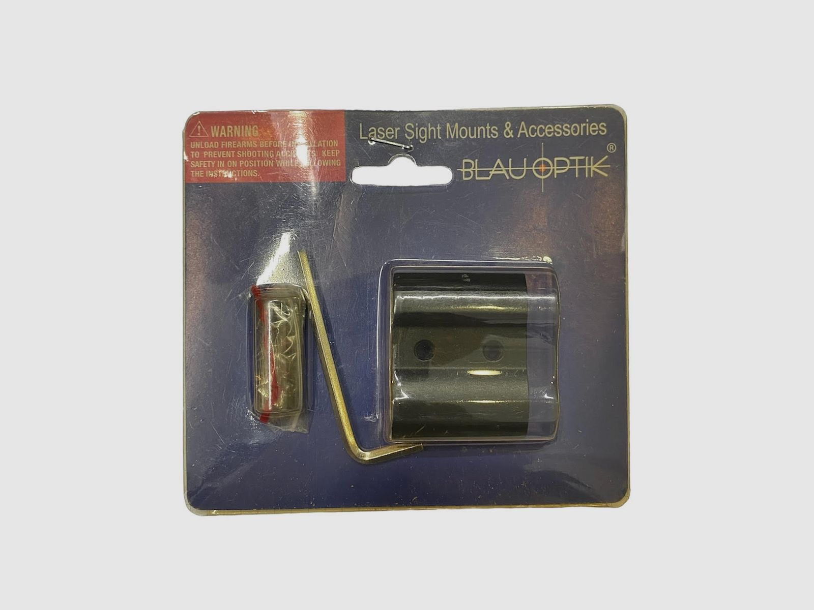 Montage pour Laser et Lampes de Poche Cal. 12 Optique Bleue