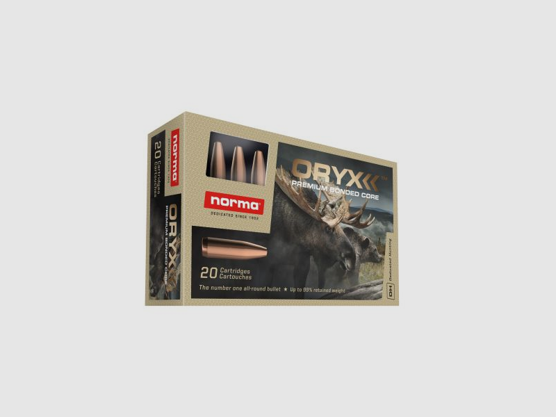 Norma Oryx Bonded 180 gr .300 Win Mag (20 pièces)
