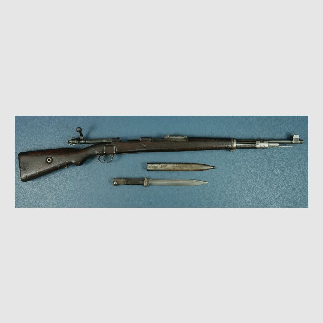 Mauser K98 Portugal contract 1937 + matching bayonet 8x57JS