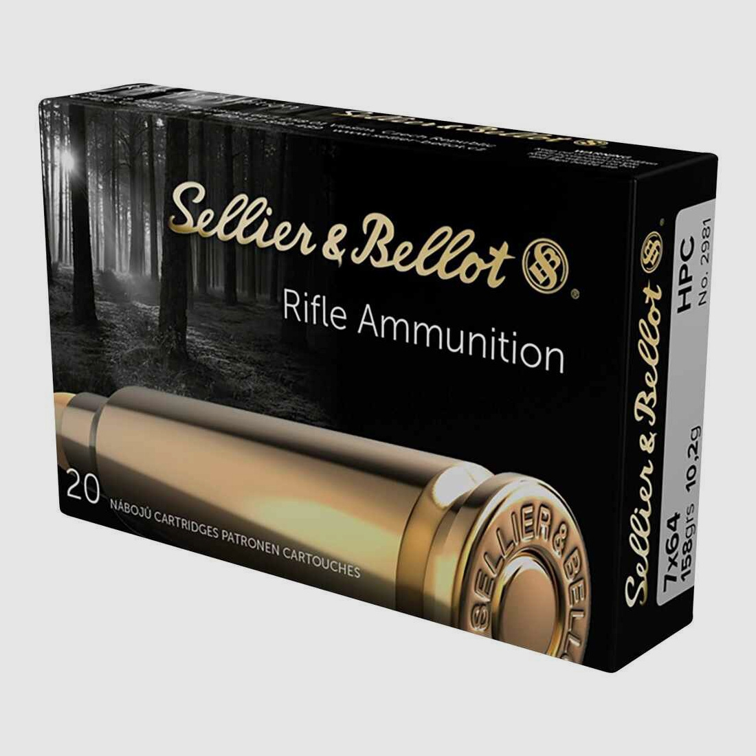 7x64 HPC 10,2g/157grs. Sellier & Bellot