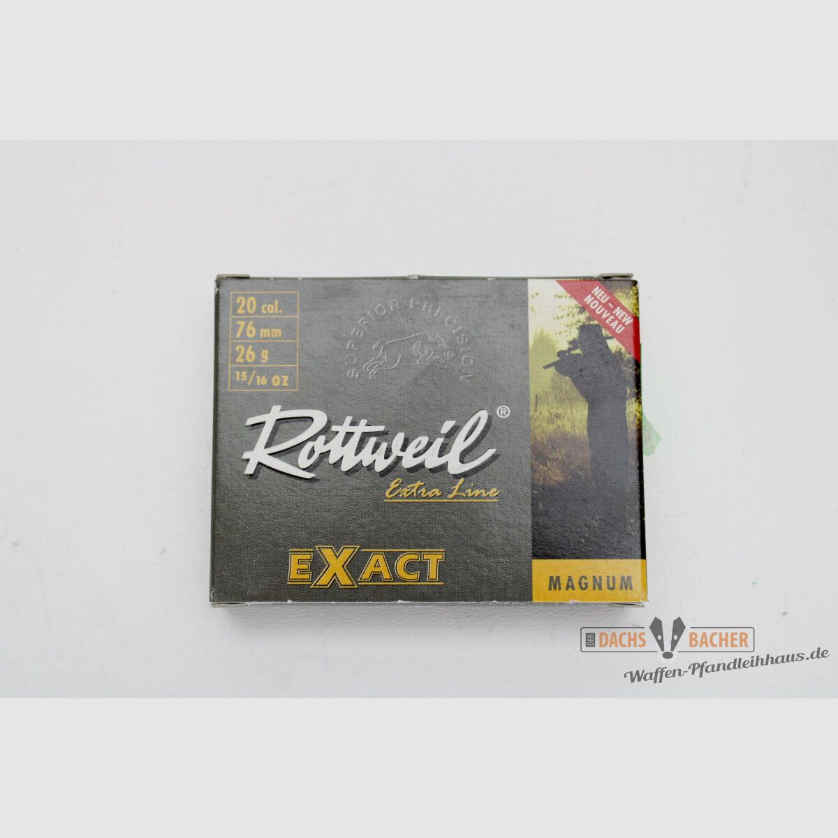 Rottweil Exact Magnum 20/76 SLUG FLG 26g 5 disparos