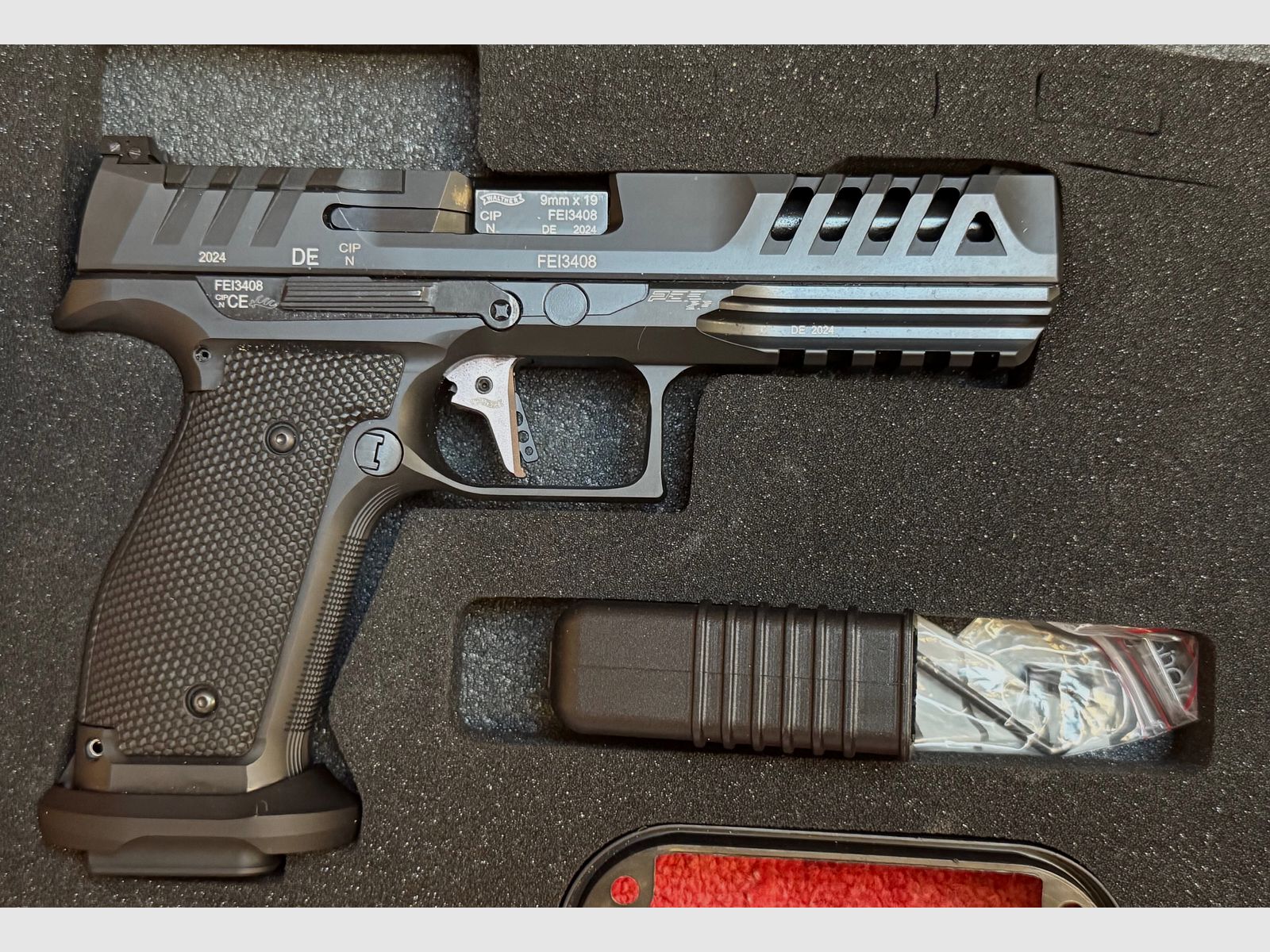 Walther pdp Match 5“ Full Size Steel Frame
