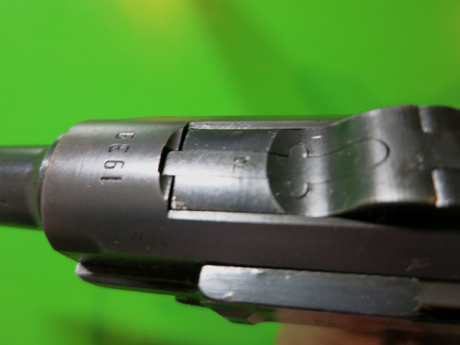 Mauser, pistola 08, P08, 9 mm Luger, numerato, WaA Wehrmacht #74- RISERVATO