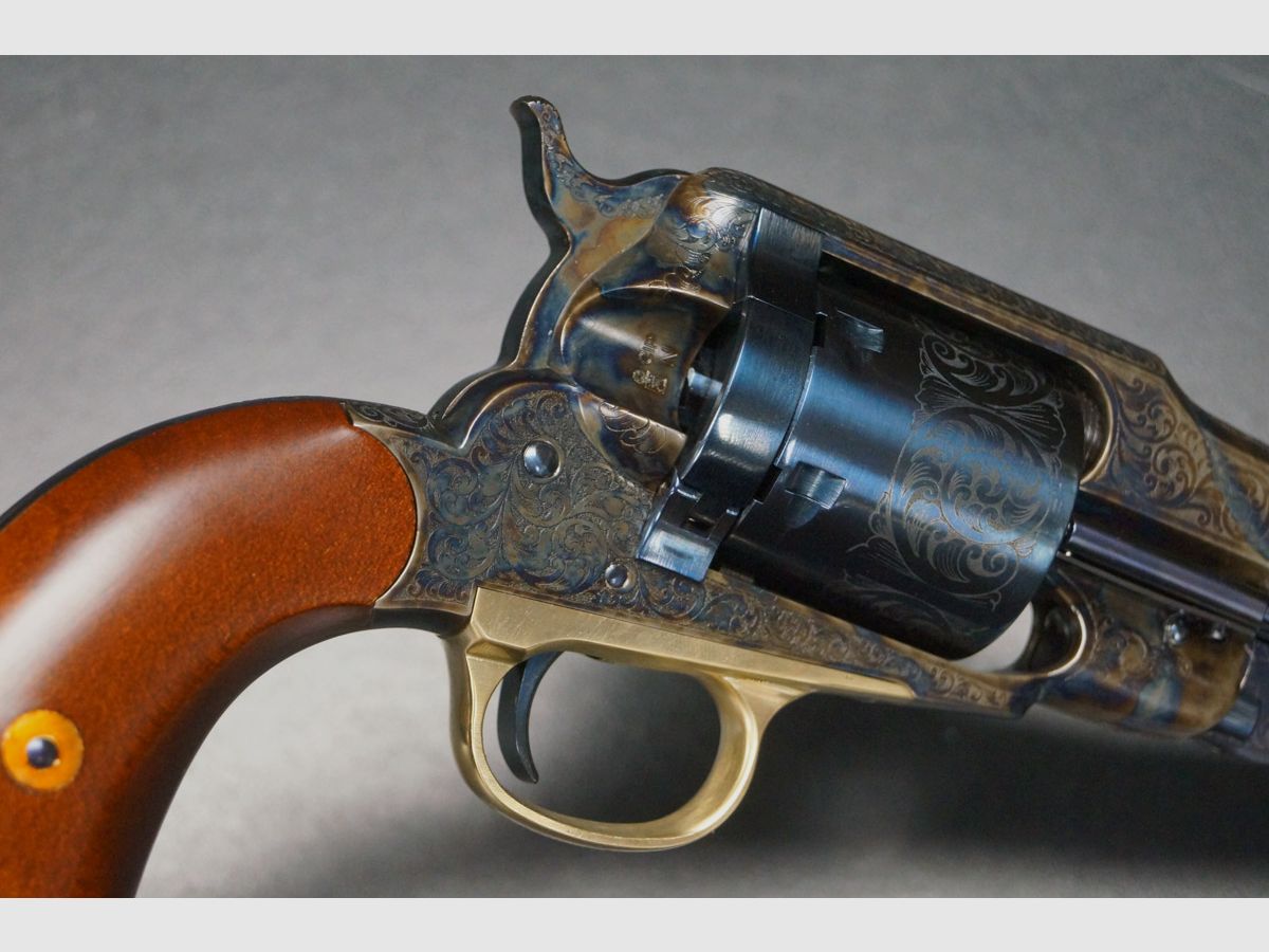 Uberti 1858 New Army Improved Graviert .45 Colt, Bild 5 von 12