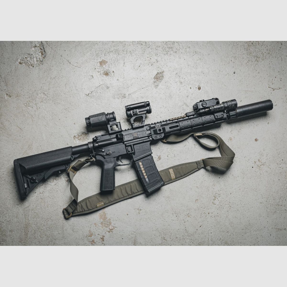 DTF Rifleworks Shorty 11,5" Black, zdjęcie 20 z 21