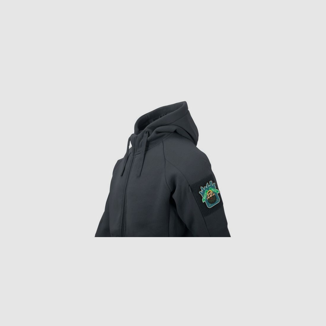 Urban Tactical Hoodie Lite FullZip blue hoodie, image 9 of 9