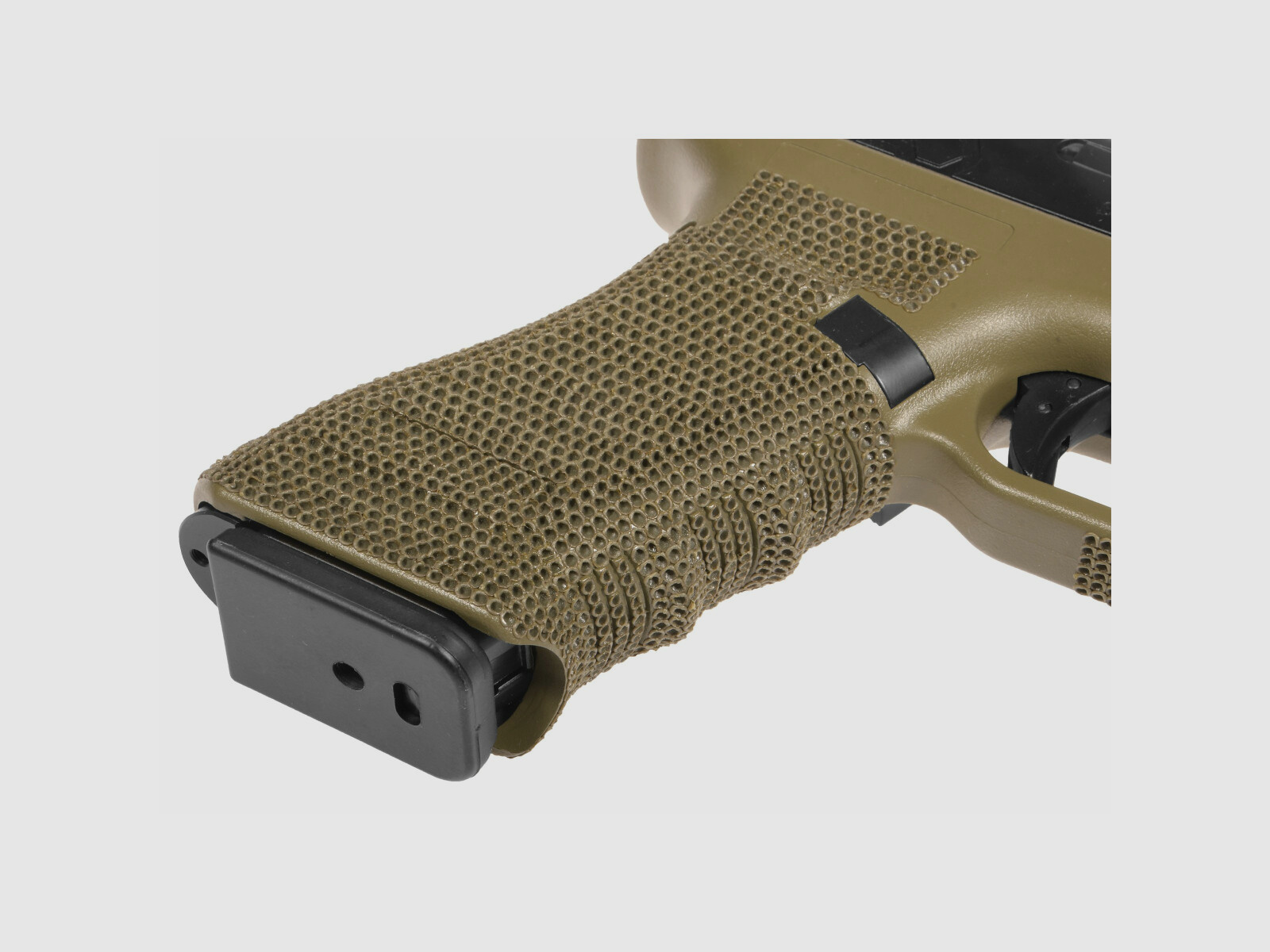 P03 GBB Airsoft Pistol in Olive | Delta Armory