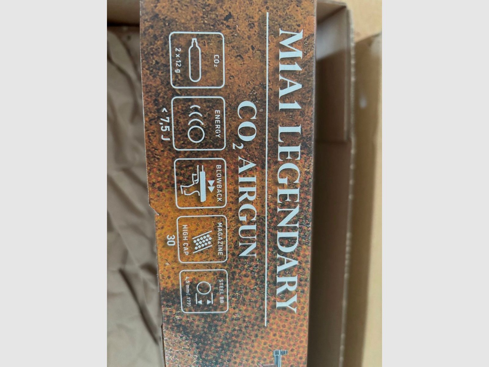 Legends M1A1 Legendary Used Look 4,5mm BB CO2 jak nowy TOP
