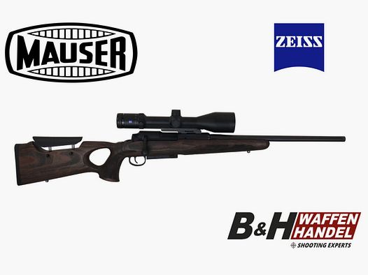 Mauser 25 Max kolf compleet pakket Zeiss V6 2.5-15x56
