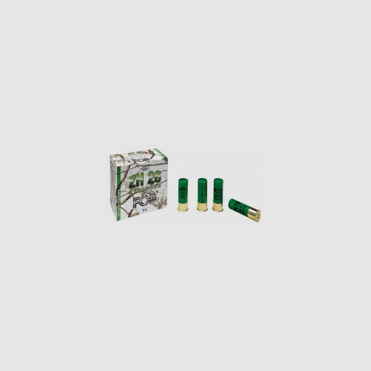 Patronen Fob ZH 26 Stahl Standard - Kal. 16/67 - ZH26 STAND N° 5A, Bild 3 von 3