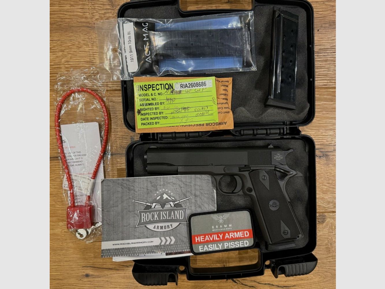 Armscor Rock Island 1911 GI Entry 9mm