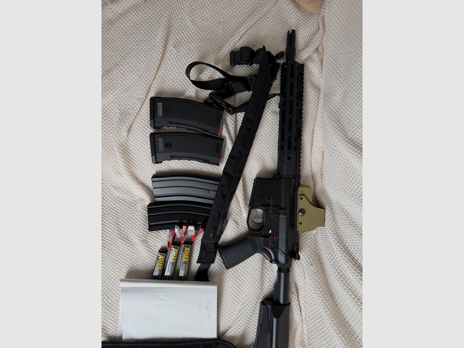 BEGADI SPORT M4 "NOVA" CQB -GEN.5- UPGRADE S-AEG WITH PRO HOPUP