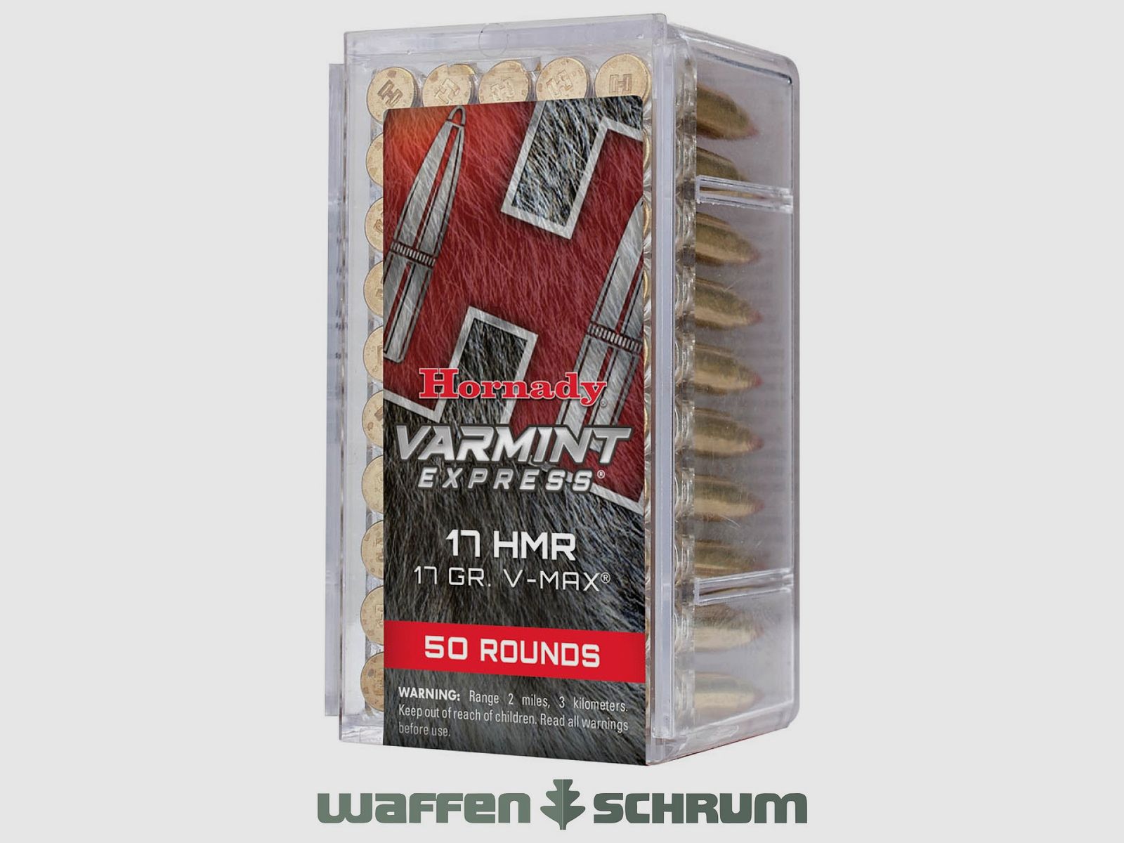 Hornady Varmint Express V-Max .17HMR 1,1g - 17gr.