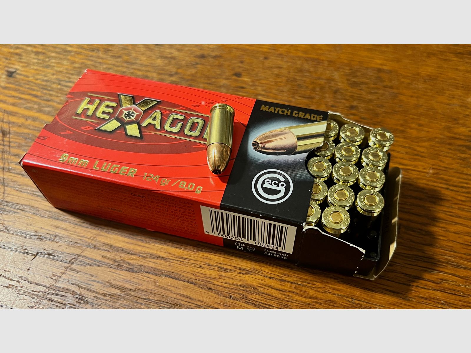 Geko esagono 9mm, 1000 pezzi