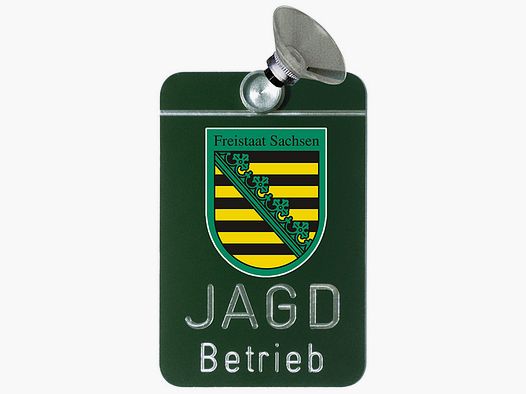 Akah Autoschild Jagdbetrieb Sachsen