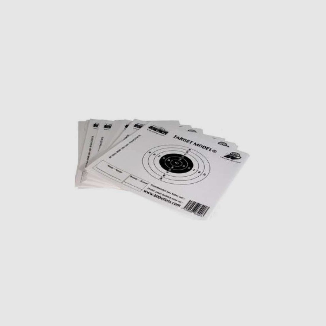 Cibles papier pour porte-cible avec filet (x50)