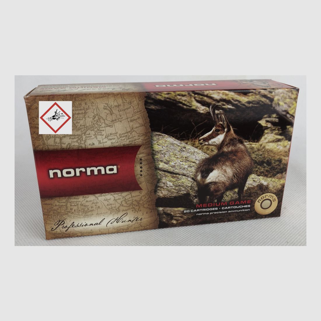 Norma cartridge 5.6X52R TM 71grs