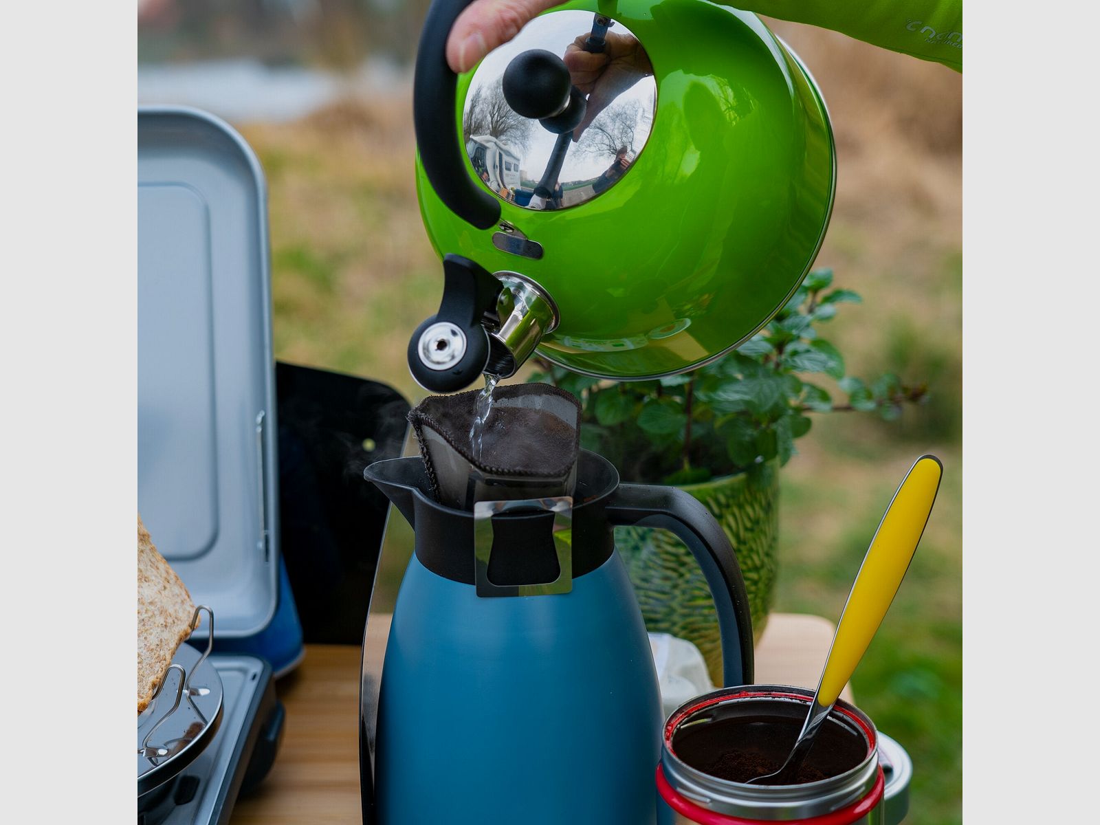 Flute kettle Trend Color, green, image 1 of 7