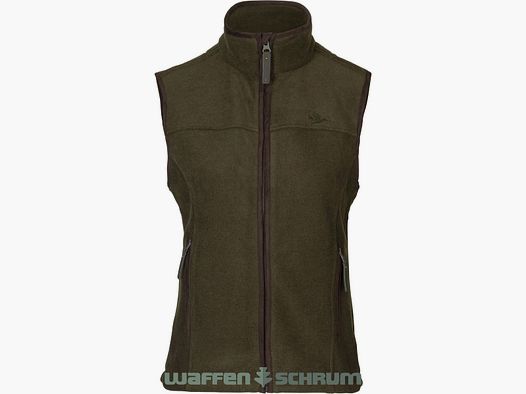 Seeland Fleece Vest Ivy Pine Green Melange