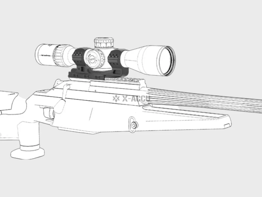 Vector Optics XASR-3015 X-Accu Cantilever Blockmontage, Bild 2 von 3
