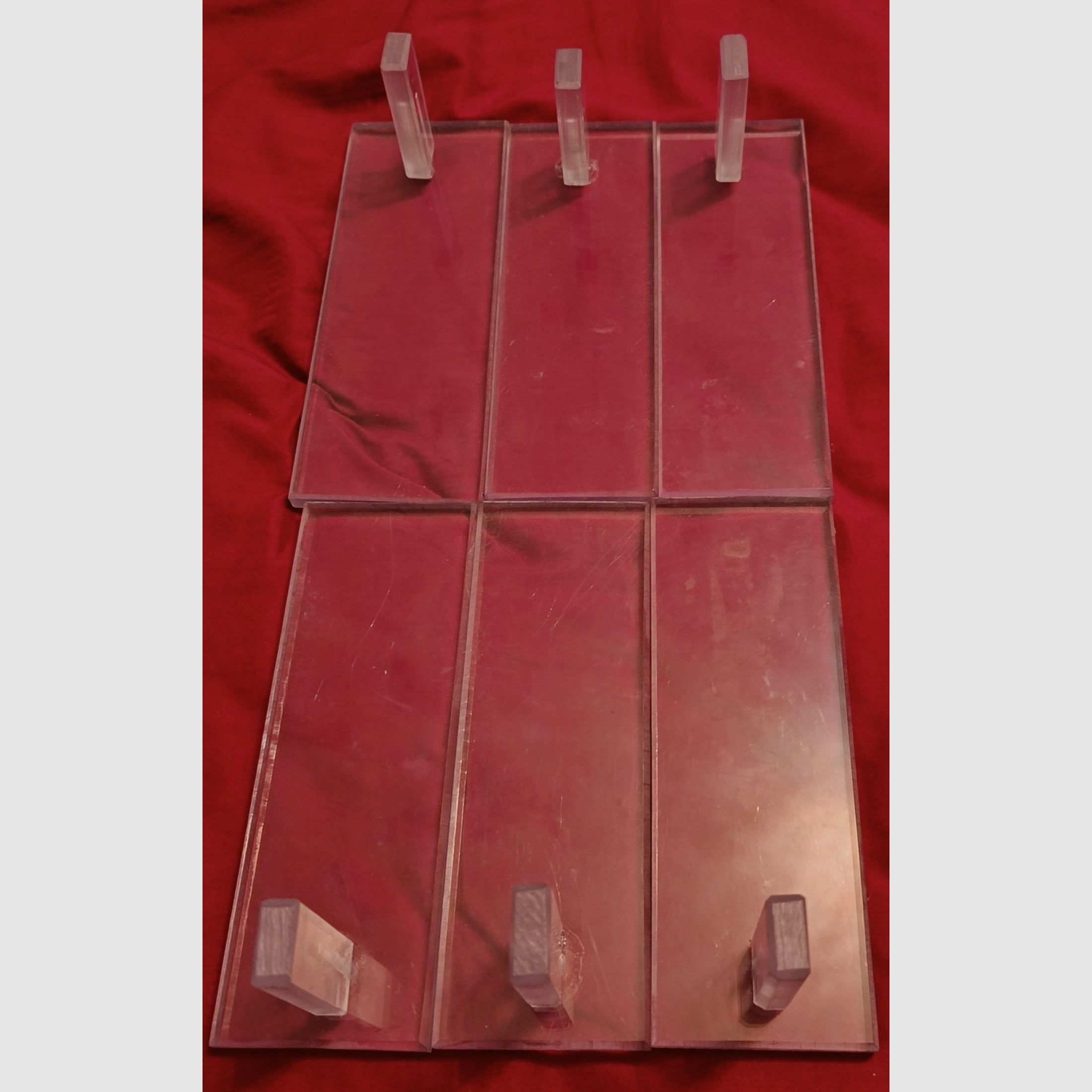 6xPistol holder (plexiglass)