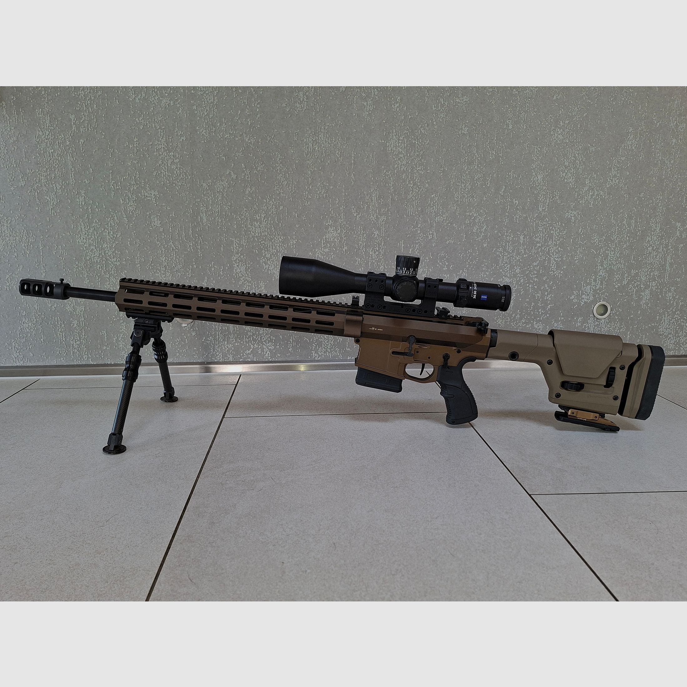 DAR 10 - 6.5 Creedmoor Custom Long Range Halbautomat  neuw.