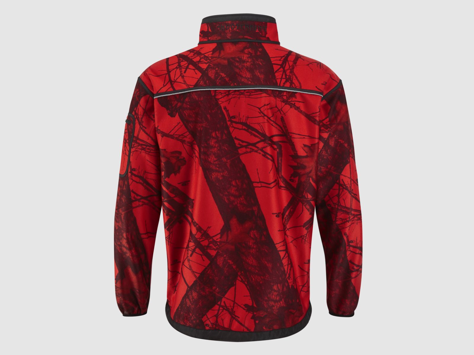 SHOOTERKING Softshell Herren Jacke 2 in 1 Mossy Oak Red