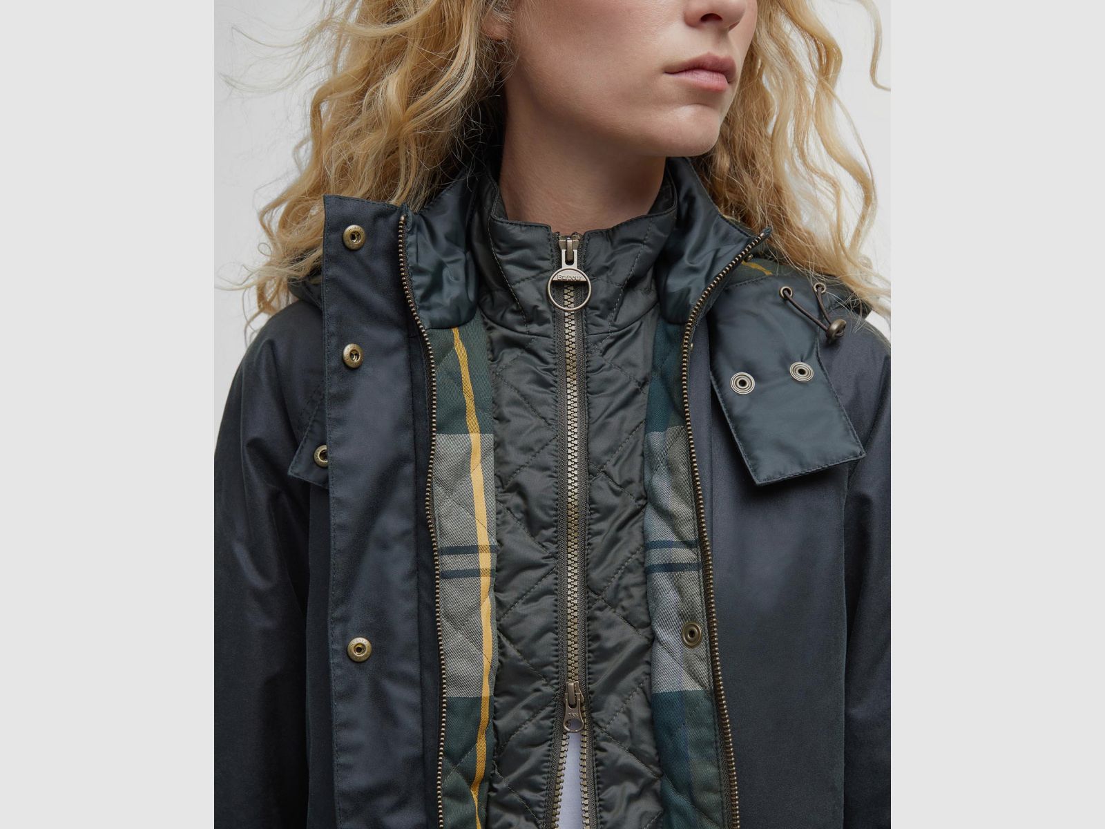 BARBOUR Wachsjacke Cannich Sage