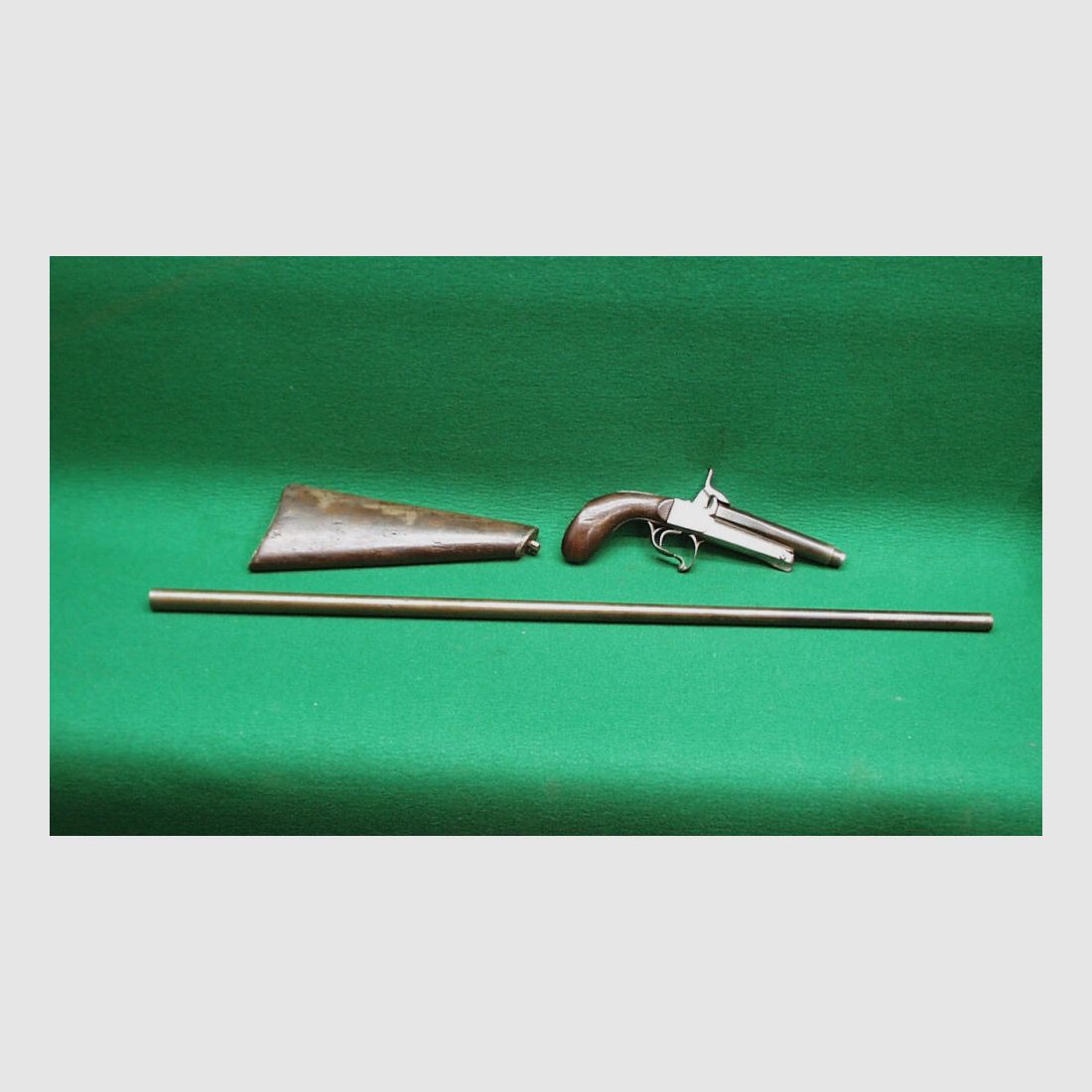 St. Etienne pistols - Lefaucheux shotgun