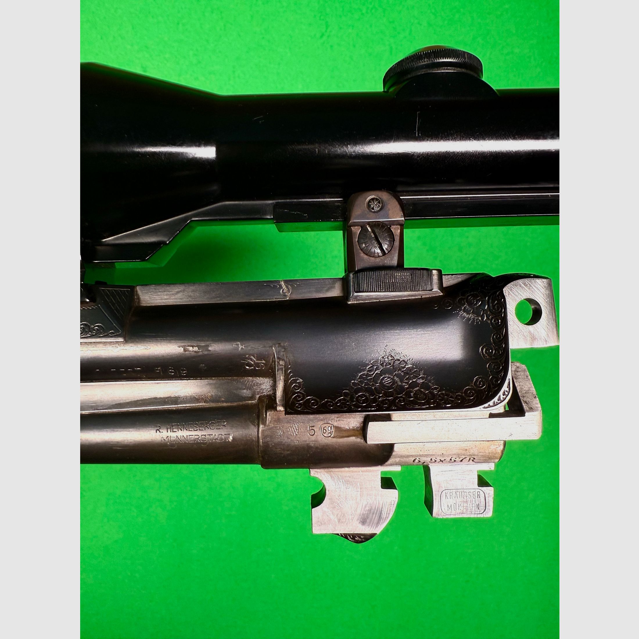 Exklusives Einzelstück Bockbüchsflinte 6,5x57R & 16/70    1 von 1 !