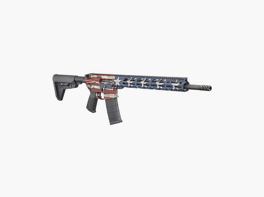 Ruger AR556 Mlock USA flag