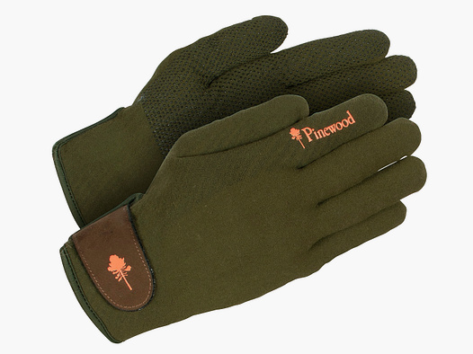 Pinewood Handschuhe Stretch Extreme Mossgreen/Dark Brown