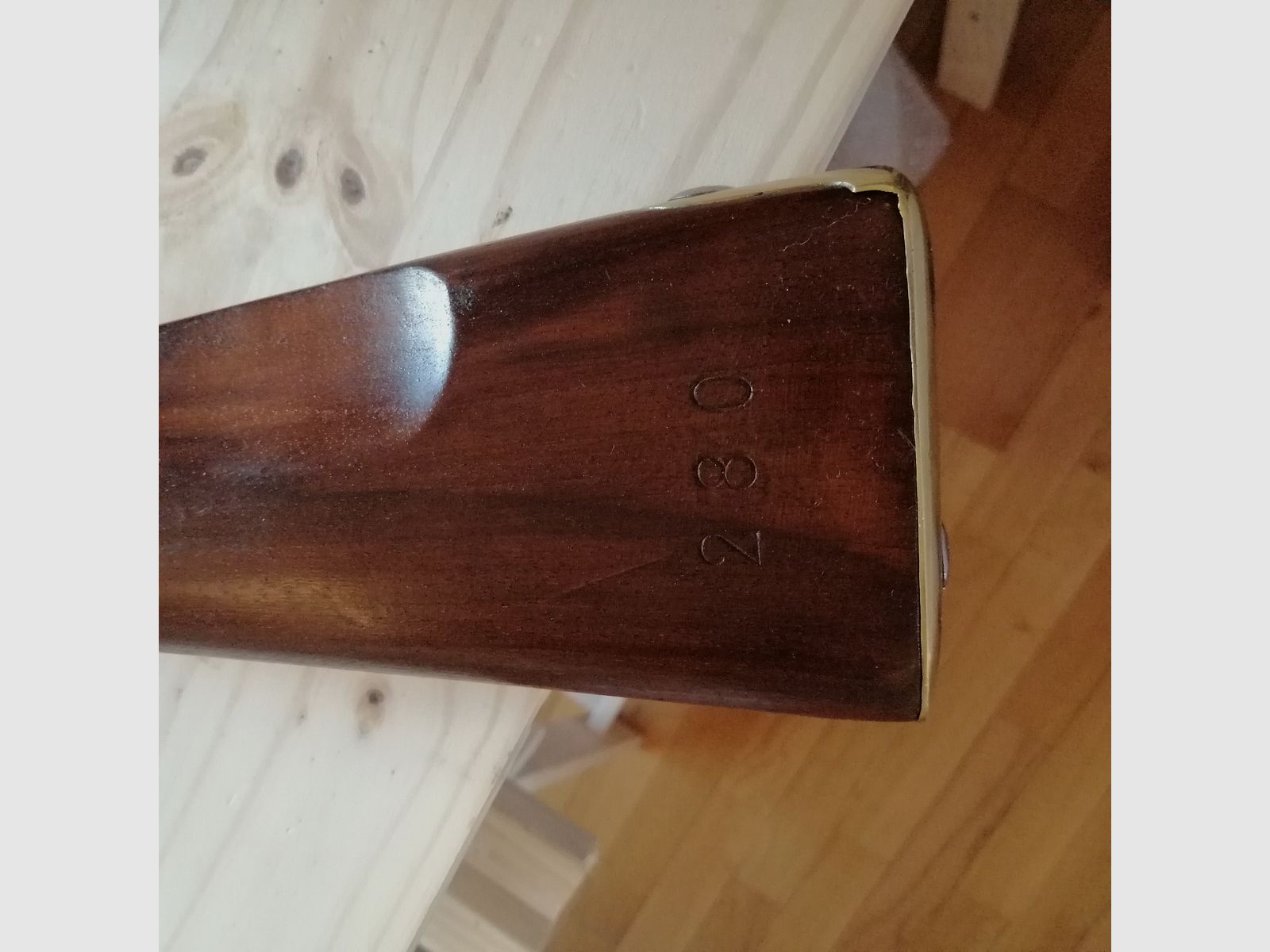 Uitzonderlijk en zeldzaam dragondersgeweer model 1816 T bis – perfect enkel serienummer – homogeen – Museumstaat bajonet, afbeelding 24 van 45