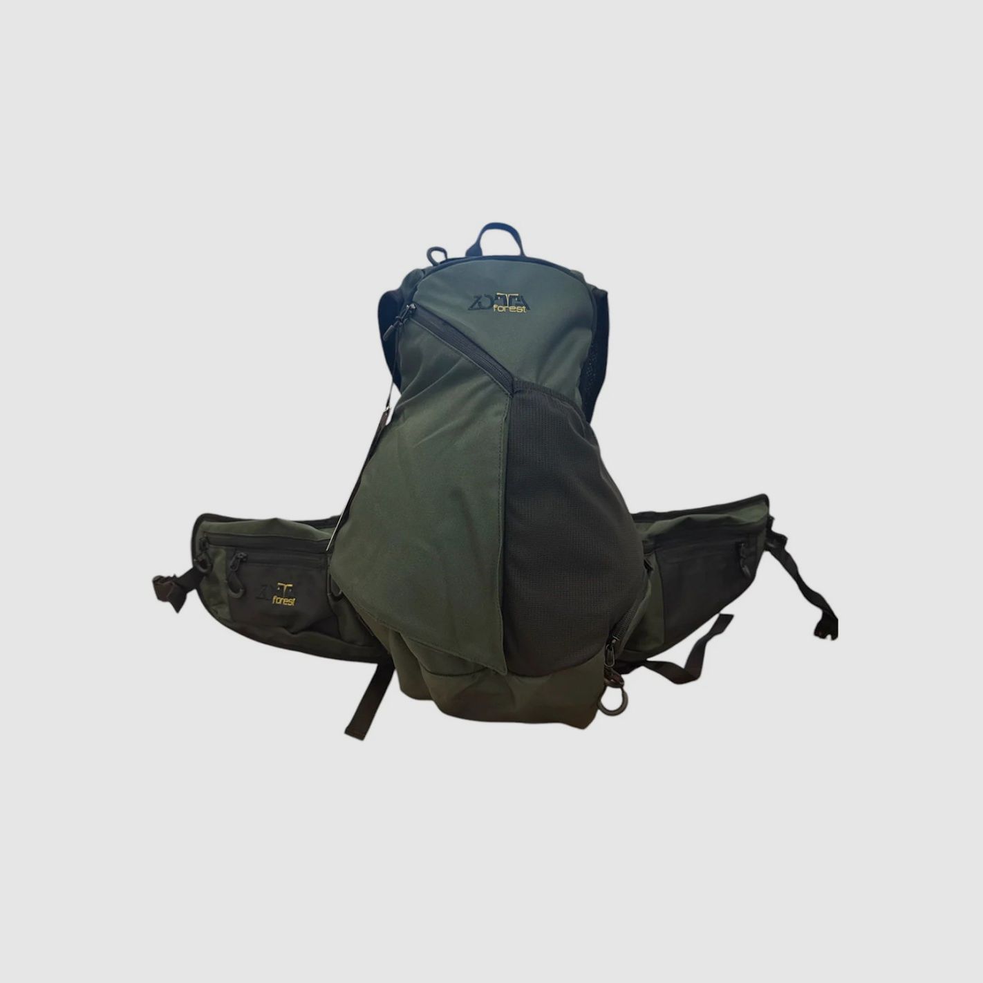 Zotta Forest - Dreikammer-Rucksack Orena grün, Bild 2 von 2