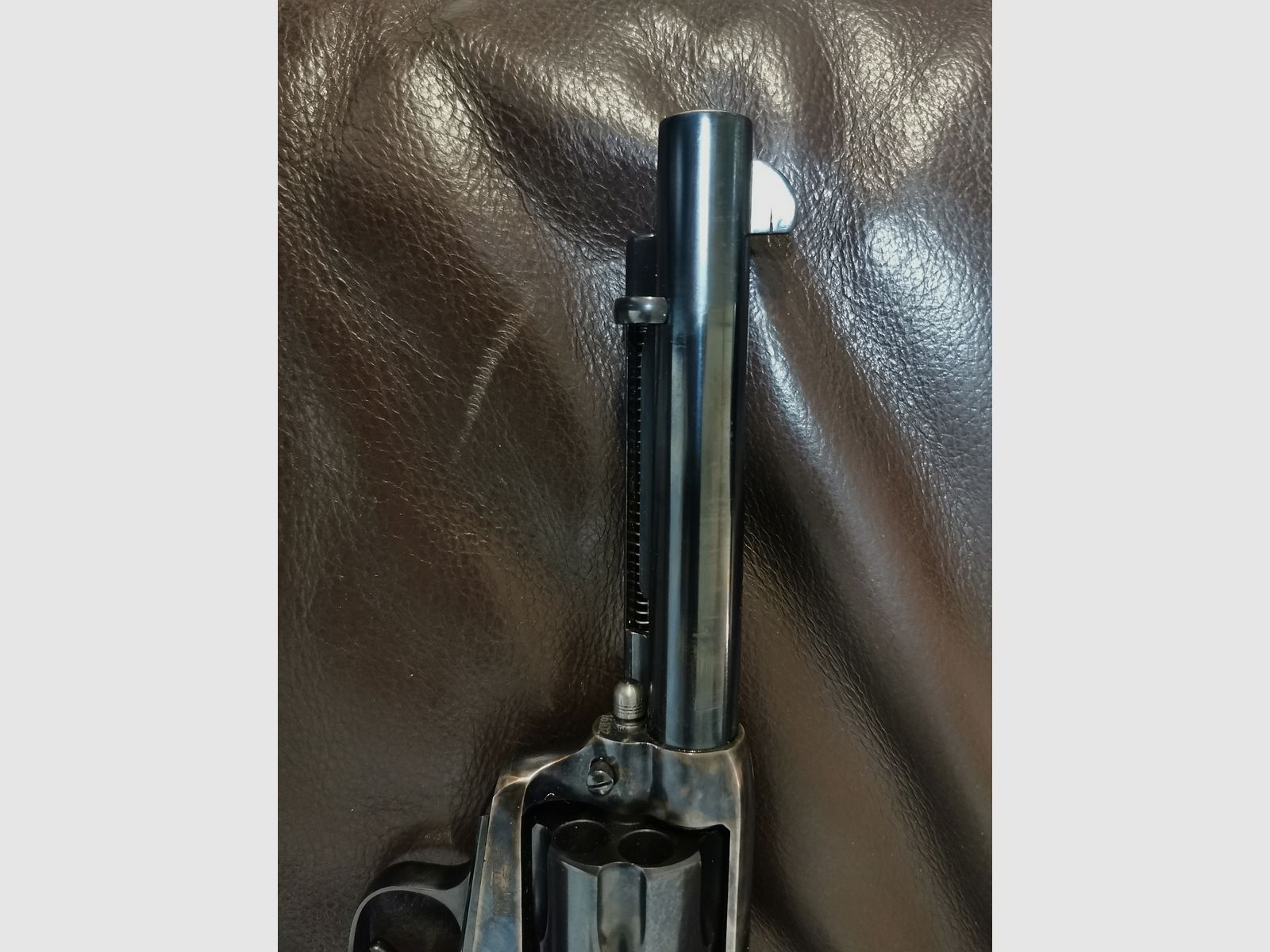 Colt SAA Mod 1873 Pat: 1871-1872 PTB 838 cal. 9 mm R. Knall/Platz Hege Uberti Single Action Army Stahl