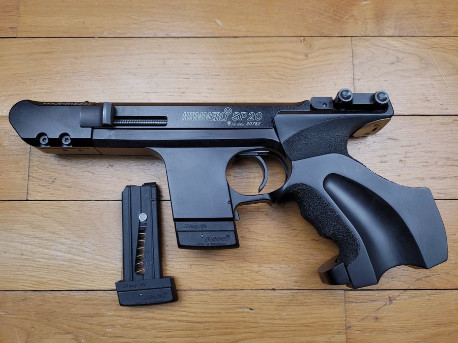 Präzisions-/Wettkampfpistole Hämmerli SP 20 RRS-Version – 2 Magazine 10 Schuss – Originalkoffer – Schweizer Qualitätsfertigung – Neuwertig!, Bild 2 von 19